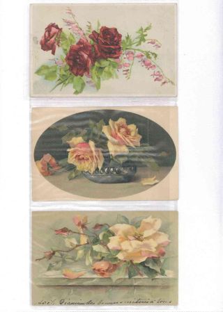 CATHERINE KLEIN - Roses on postcards – sheet 18