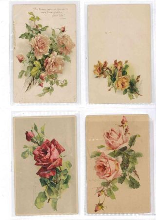 CATHERINE KLEIN - Roses on postcards – sheet 19