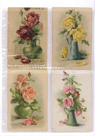 CATHERINE KLEIN - Roses on postcards – sheet 20