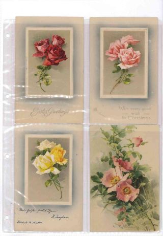 CATHERINE KLEIN - Roses on postcards – sheet 22