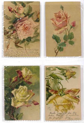CATHERINE KLEIN - Roses on postcards – sheet 23