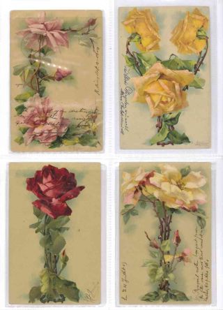 CATHERINE KLEIN - Roses on postcards – sheet 31