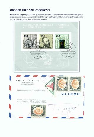 Weltpostunion - Universal Postal Union – Blatt 3