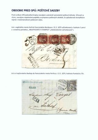 Weltpostunion - Universal Postal Union – Blatt 6