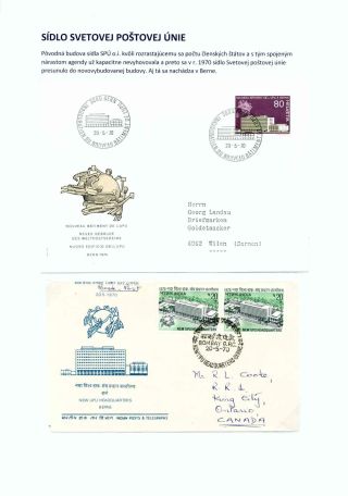 Weltpostunion - Universal Postal Union – Blatt 8