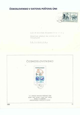Weltpostunion - Universal Postal Union – Blatt 13
