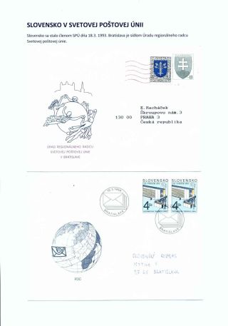Weltpostunion - Universal Postal Union – Blatt 14