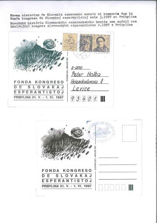 Esperanto in Slovakia – sheet 15