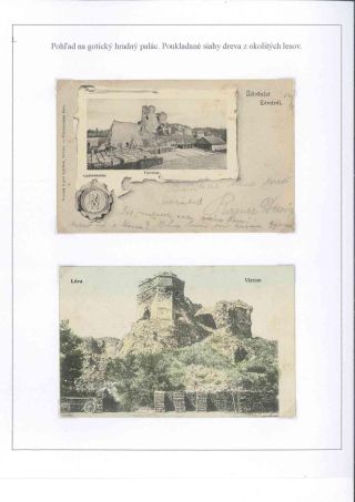 Levice Burg – Blatt 4