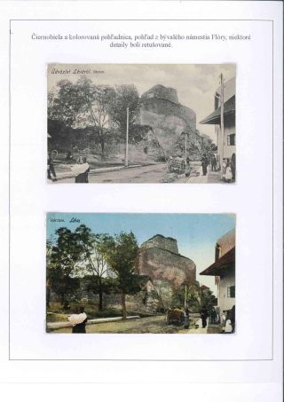 Levice Burg – Blatt 9