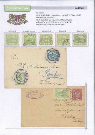 Czechoslovakia 1918 - 1939 (Part I) – sheet 4