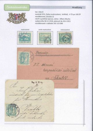 Czechoslovakia 1918 - 1939 (Part I) – sheet 13