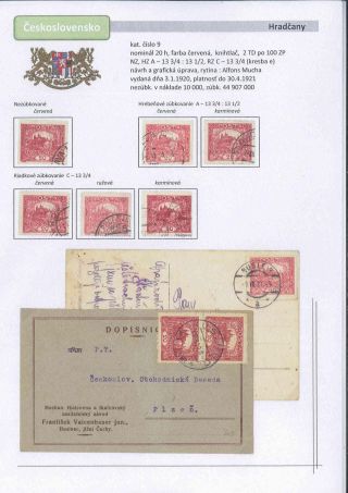 Czechoslovakia 1918 - 1939 (Part I) – sheet 15