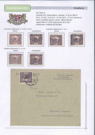 Czechoslovakia 1918 - 1939 (Part I) – sheet 18