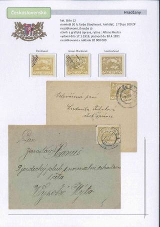 Czechoslovakia 1918 - 1939 (Part I) – sheet 19