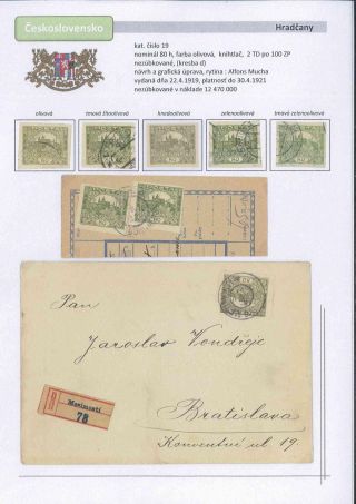 Czechoslovakia 1918 - 1939 (Part I) – sheet 26