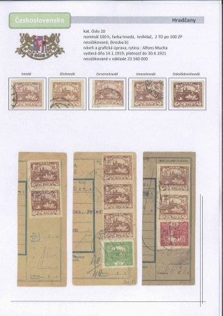 Czechoslovakia 1918 - 1939 (Part I) – sheet 27