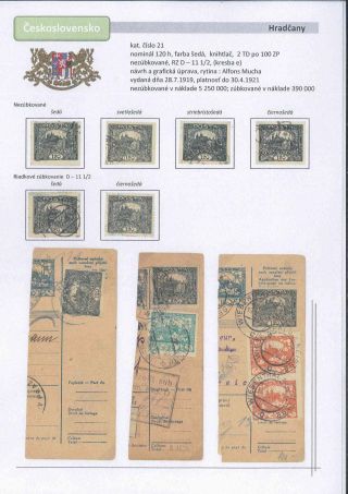 Czechoslovakia 1918 - 1939 (Part I) – sheet 28