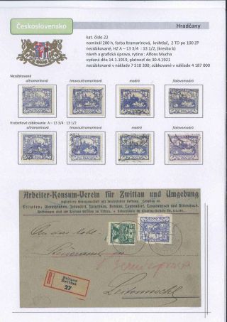 Czechoslovakia 1918 - 1939 (Part I) – sheet 29