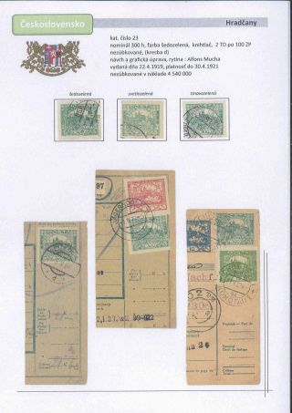 Czechoslovakia 1918 - 1939 (Part I) – sheet 30