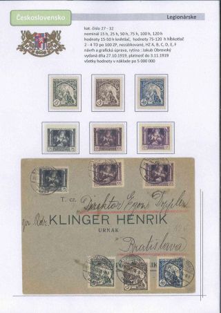 Czechoslovakia 1918 - 1939 (Part I) – sheet 34