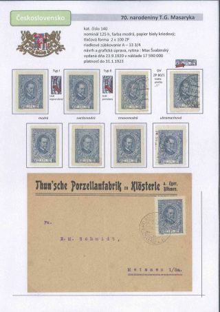Czechoslovakia 1918 - 1939 (Part I) – sheet 35