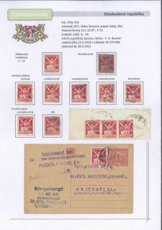 Czechoslovakia 1918 - 1939 (Part I) – sheet 48