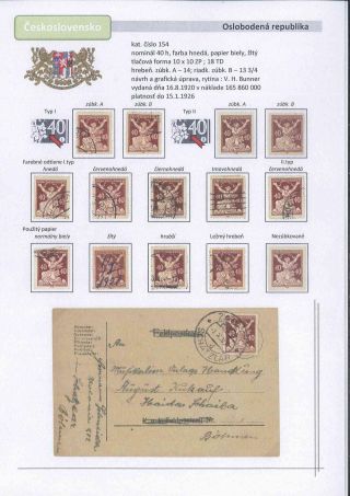 Czechoslovakia 1918 - 1939 (Part I) – sheet 51