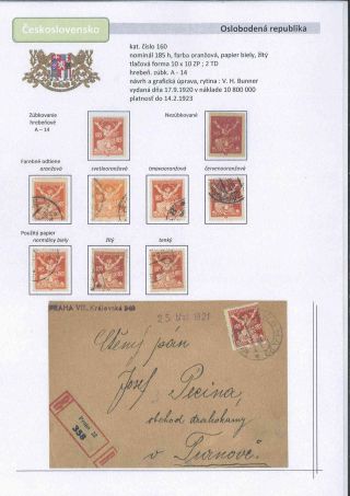 Czechoslovakia 1918 - 1939 (Part I) – sheet 57