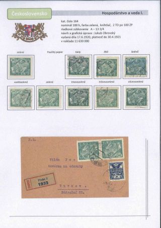 Czechoslovakia 1918 - 1939 (Part I) – sheet 61
