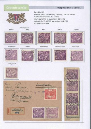 Czechoslovakia 1918 - 1939 (Part I) – sheet 62