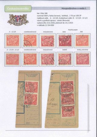 Czechoslovakia 1918 - 1939 (Part I) – sheet 63