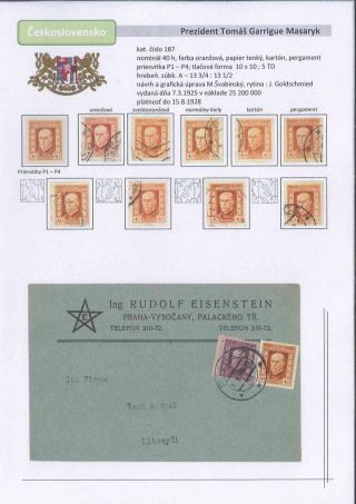 Czechoslovakia 1918 - 1939 (Part I) – sheet 69
