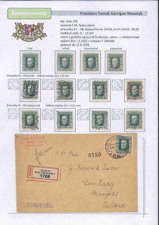 Czechoslovakia 1918 - 1939 (Part I) – sheet 75