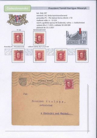 Czechoslovakia 1918 - 1939 (Part I) – sheet 79