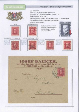 Czechoslovakia 1918 - 1939 (Part I) – sheet 82