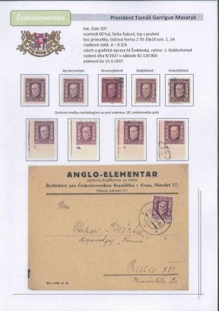 Czechoslovakia 1918 - 1939 (Part I) – sheet 86