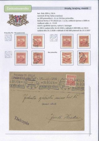 Czechoslovakia 1918 - 1939 (Part I) – sheet 87