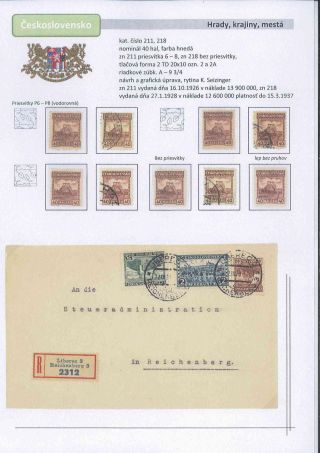 Czechoslovakia 1918 - 1939 (Part I) – sheet 89