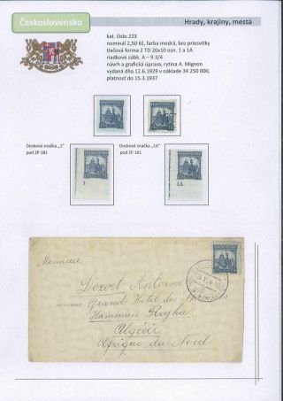 Czechoslovakia 1918 - 1939 (Part I) – sheet 95