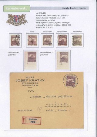 Czechoslovakia 1918 - 1939 (Part I) – sheet 96