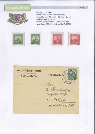 Czechoslovakia 1918 - 1939 (Part II) – sheet 4