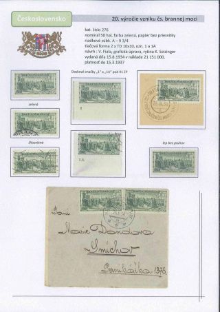 Czechoslovakia 1918 - 1939 (Part II) – sheet 5