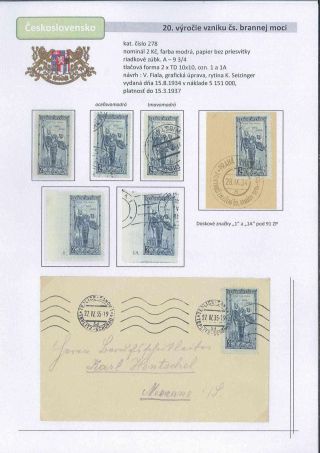 Czechoslovakia 1918 - 1939 (Part II) – sheet 7