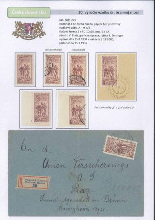 Czechoslovakia 1918 - 1939 (Part II) – sheet 8