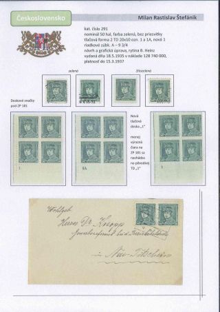 Czechoslovakia 1918 - 1939 (Part II) – sheet 15