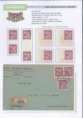 Czechoslovakia 1918 - 1939 (Part II) – sheet 17