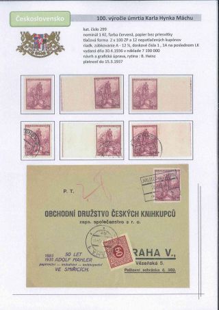 Czechoslovakia 1918 - 1939 (Part II) – sheet 21