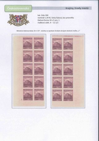 Czechoslovakia 1918 - 1939 (Part II) – sheet 27