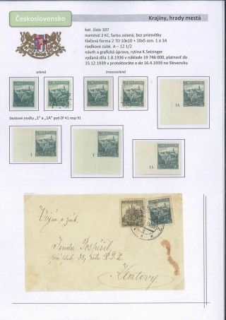 Czechoslovakia 1918 - 1939 (Part II) – sheet 31